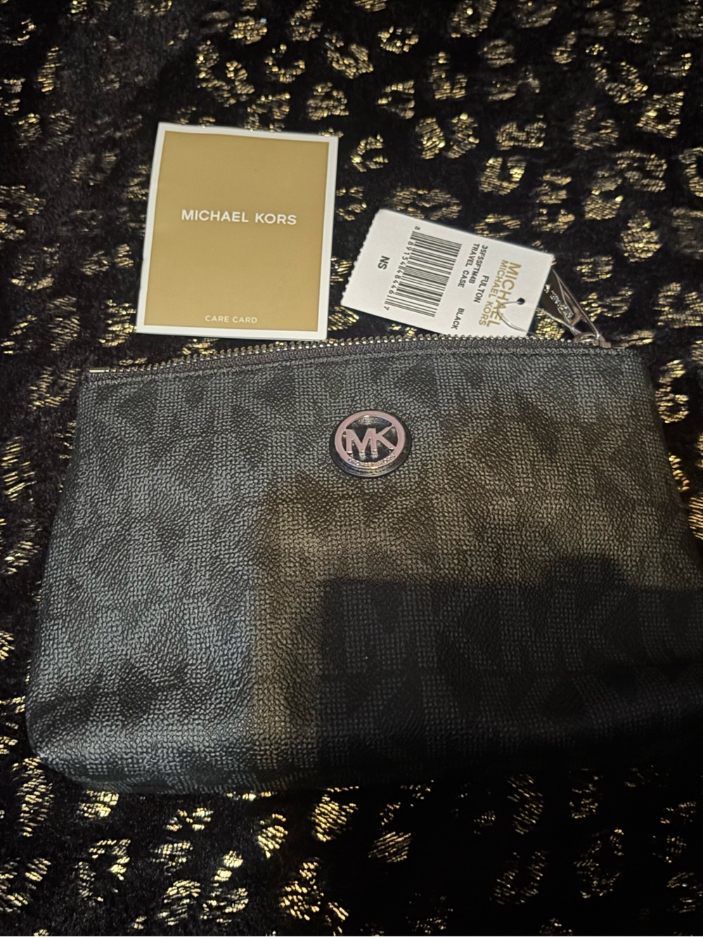 NWT Michael Kors Fulton Clutch Bag